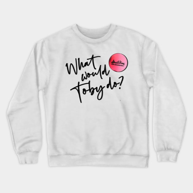 West Wing - What would Toby do? Crewneck Sweatshirt by baranskini